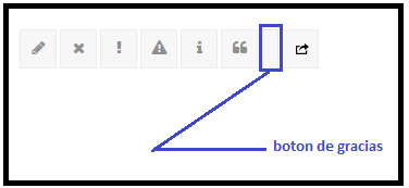 forma correcta de dar &quot;gracias&quot;