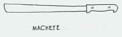 machete